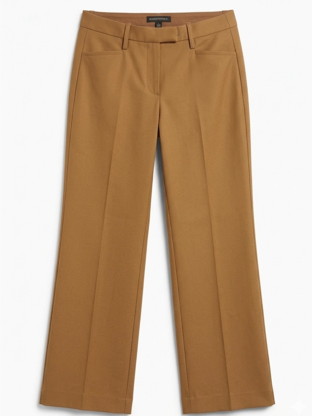 Banana Republic Wide-Leg Dress Pants in Camel Brown